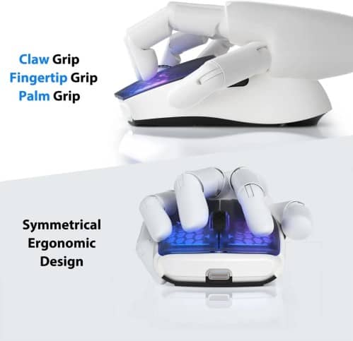ATTACK SHARK X5 WIRELESS BLACK/WHITE 3