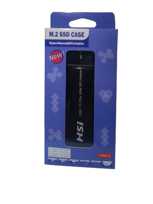 RACK SSD NVME TYPE C TO USB