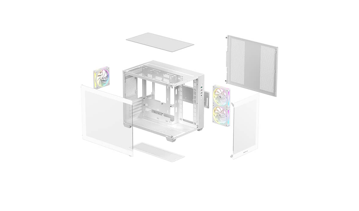 DEEPCOOL CG330 3 FANS ARGB BLACK/WHITE 10
