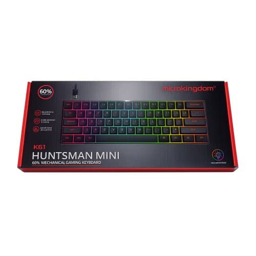 HUNTSMAN MINI K61 MECHANICAL BLUE SWITCH RGB 60%