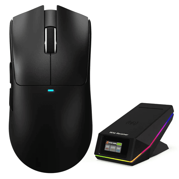 ATTACK SHARK X11 PRO V2 Wireless Gaming Mouse WHITE/BLACK WHITE 2