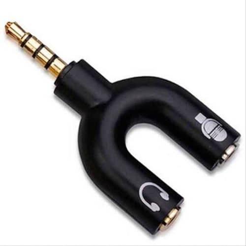 ADAPTATEUR AUDIO 3.5MM 2F