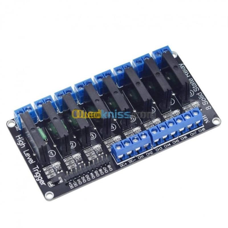 MODULE RELAIS Arduino STATIQUE 1/2/4//8 Canaux 11