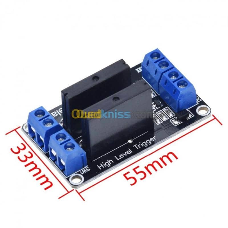 MODULE RELAIS Arduino STATIQUE 1/2/4//8 Canaux 4
