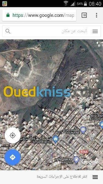 Vente Terrain Tlemcen Souahlia