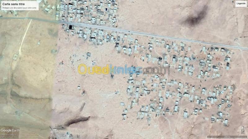 Vente Terrain Bechar Kenadsa