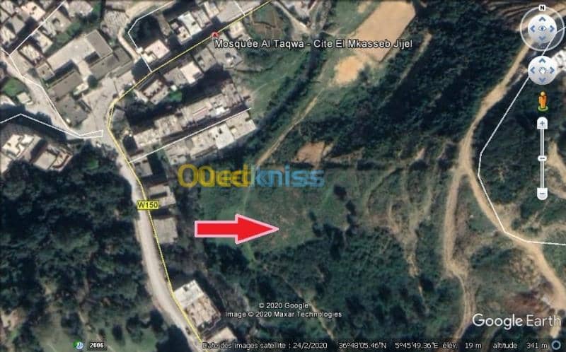 Vente Terrain Jijel Jijel