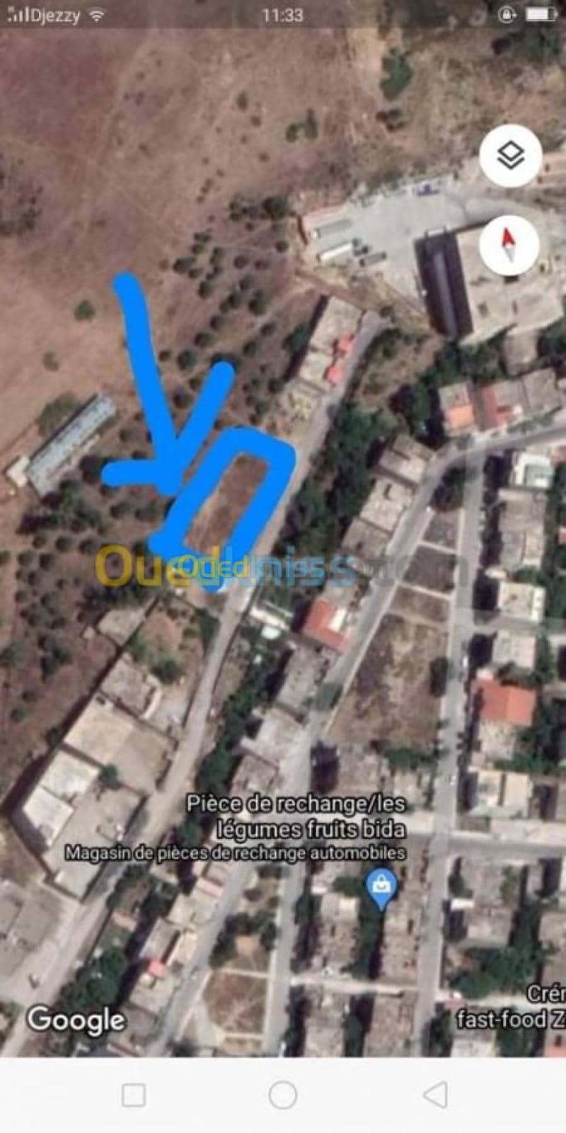 Vente Terrain Mila Mila