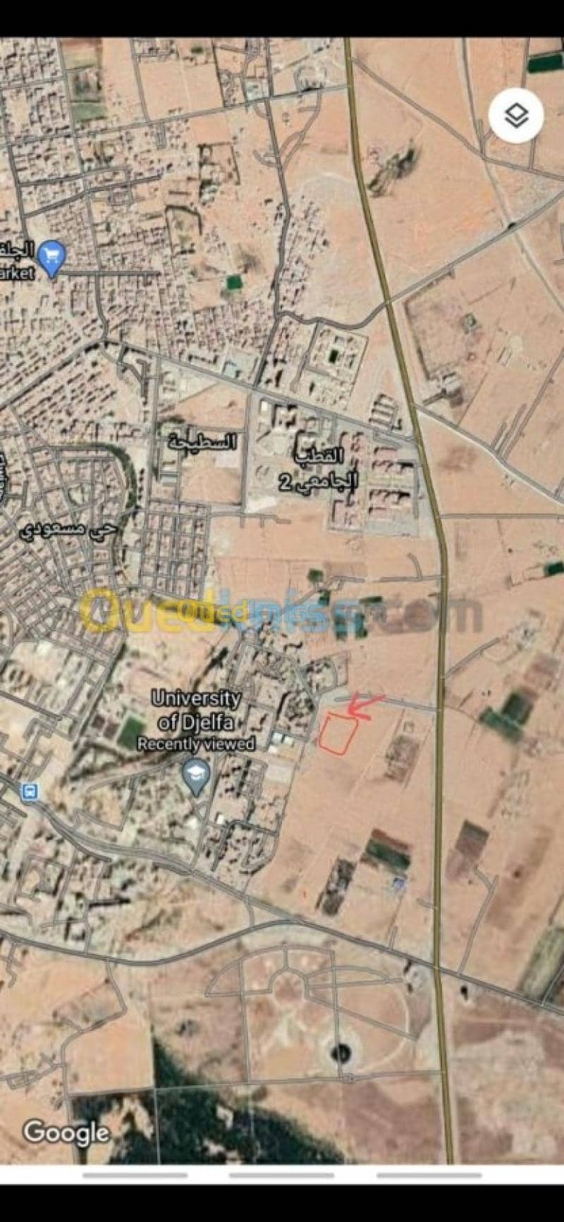 Vente Terrain Djelfa Djelfa
