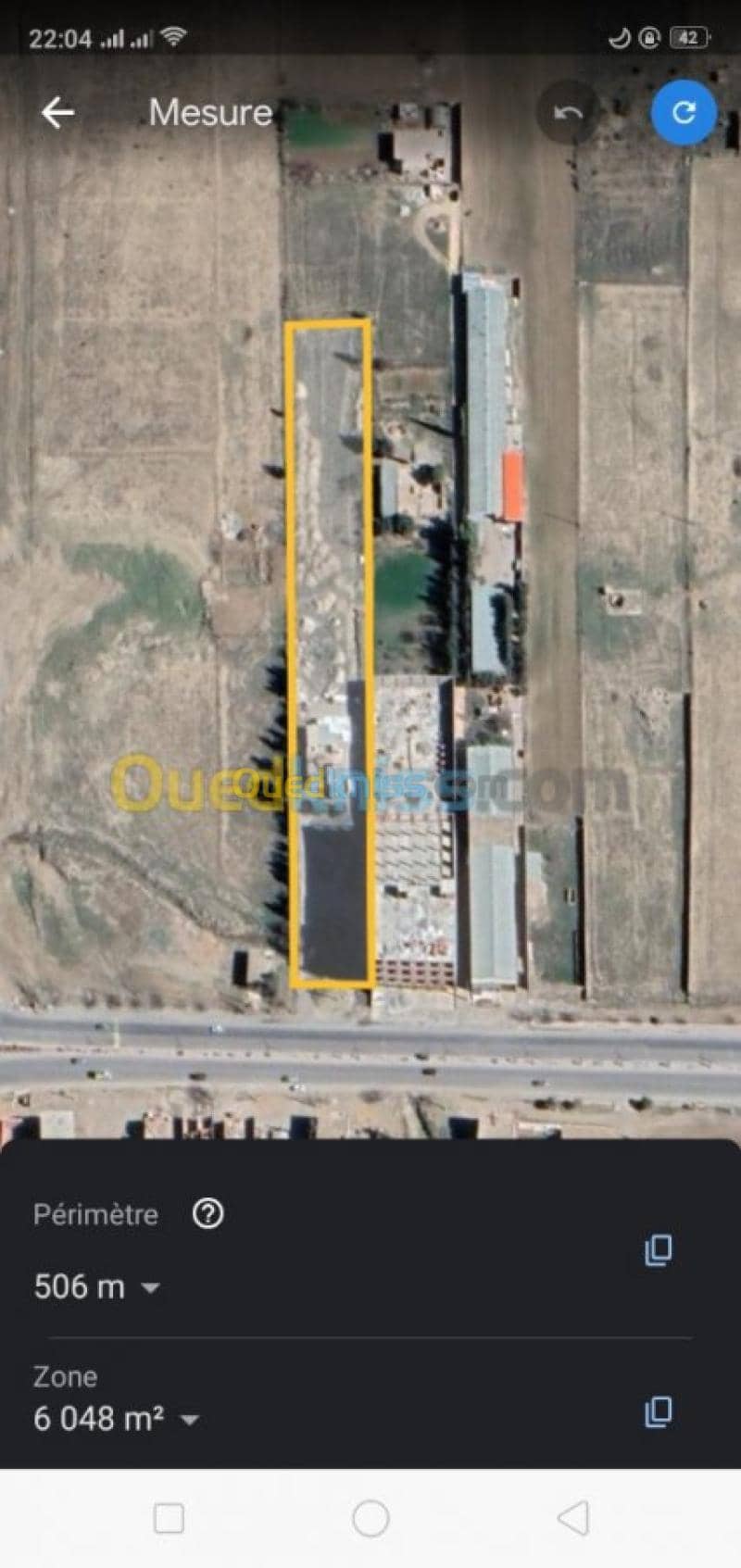 Vente Terrain Batna Tazoult 2