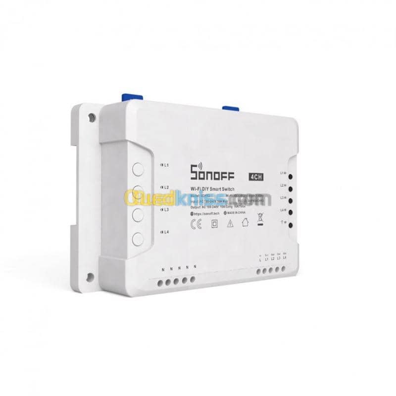 Module de commande wifi 4voies Sonoff 4ch PRO R3 et AVATTO 4ch PRO 5