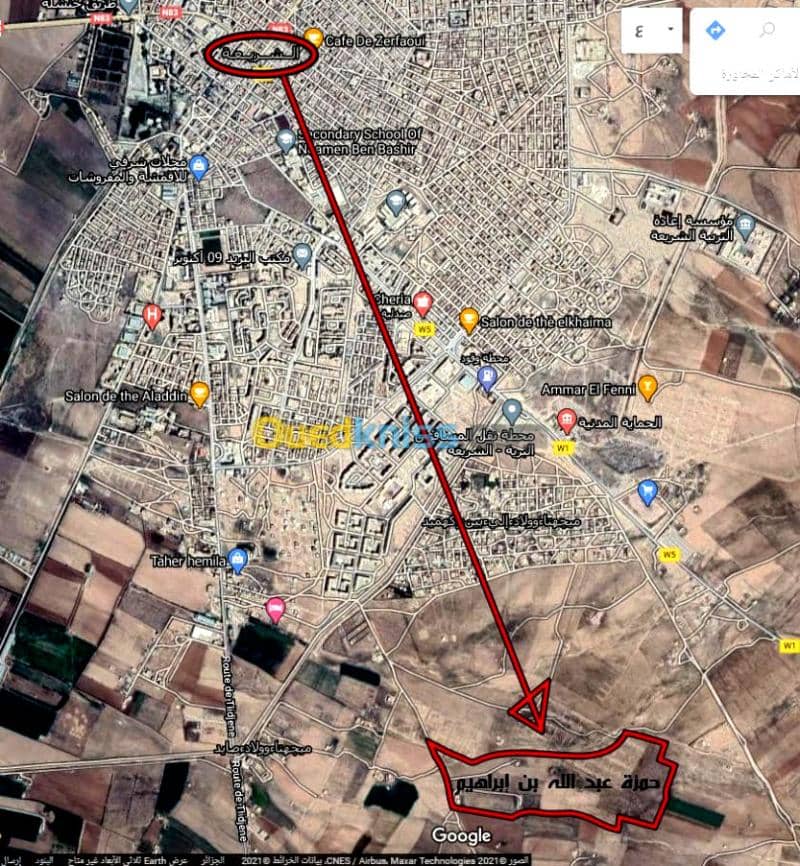 Vente Terrain Tebessa Cheria 3