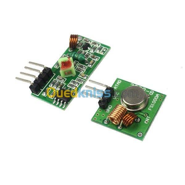 ÉMETTEUR ET RÉCEPTEUR 433MH arduino