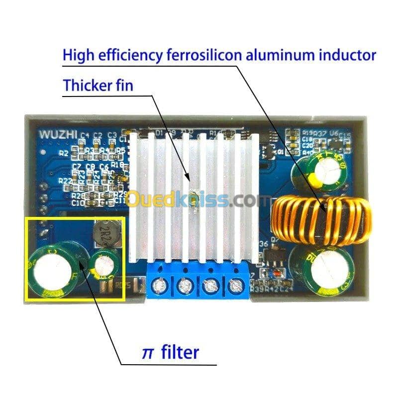 Arduino - alimentation réglable ZK-4KX 0.5-30V 5