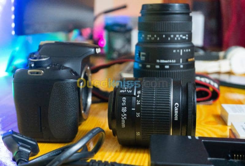 Canon 600d avec deux objectifs 2