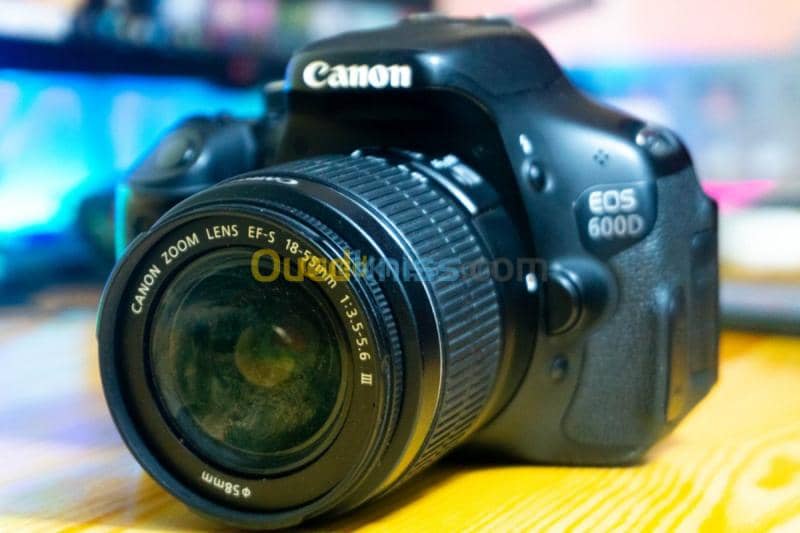 Canon 600d avec deux objectifs 4