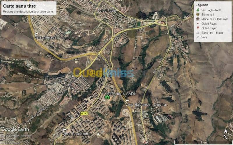 Echange Appartement F4 Alger Ouled fayet 2