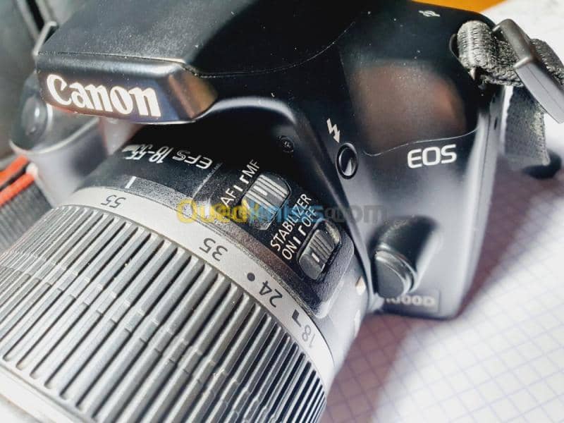Canon 1000d avec objectif 18-55mm 3