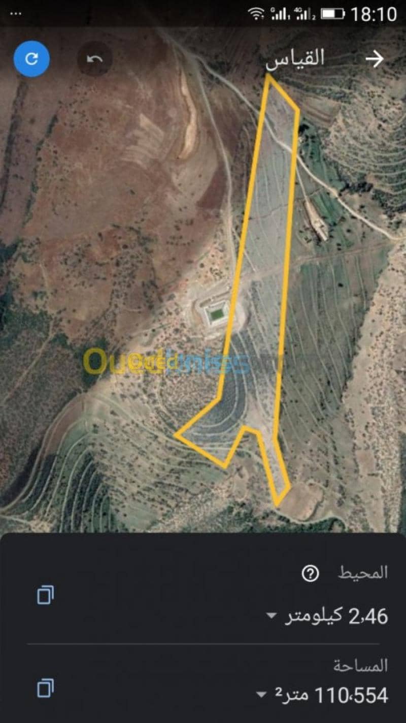 Vente Terrain Medea Beni slimane 2
