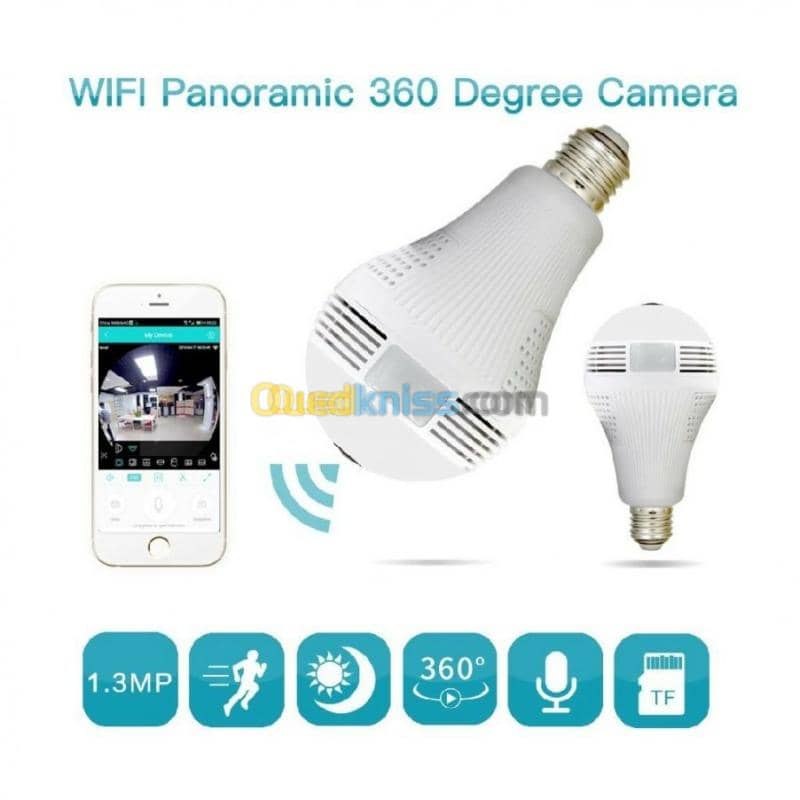 Camera Wifi 360° HD ?? كاميرا مراقبة