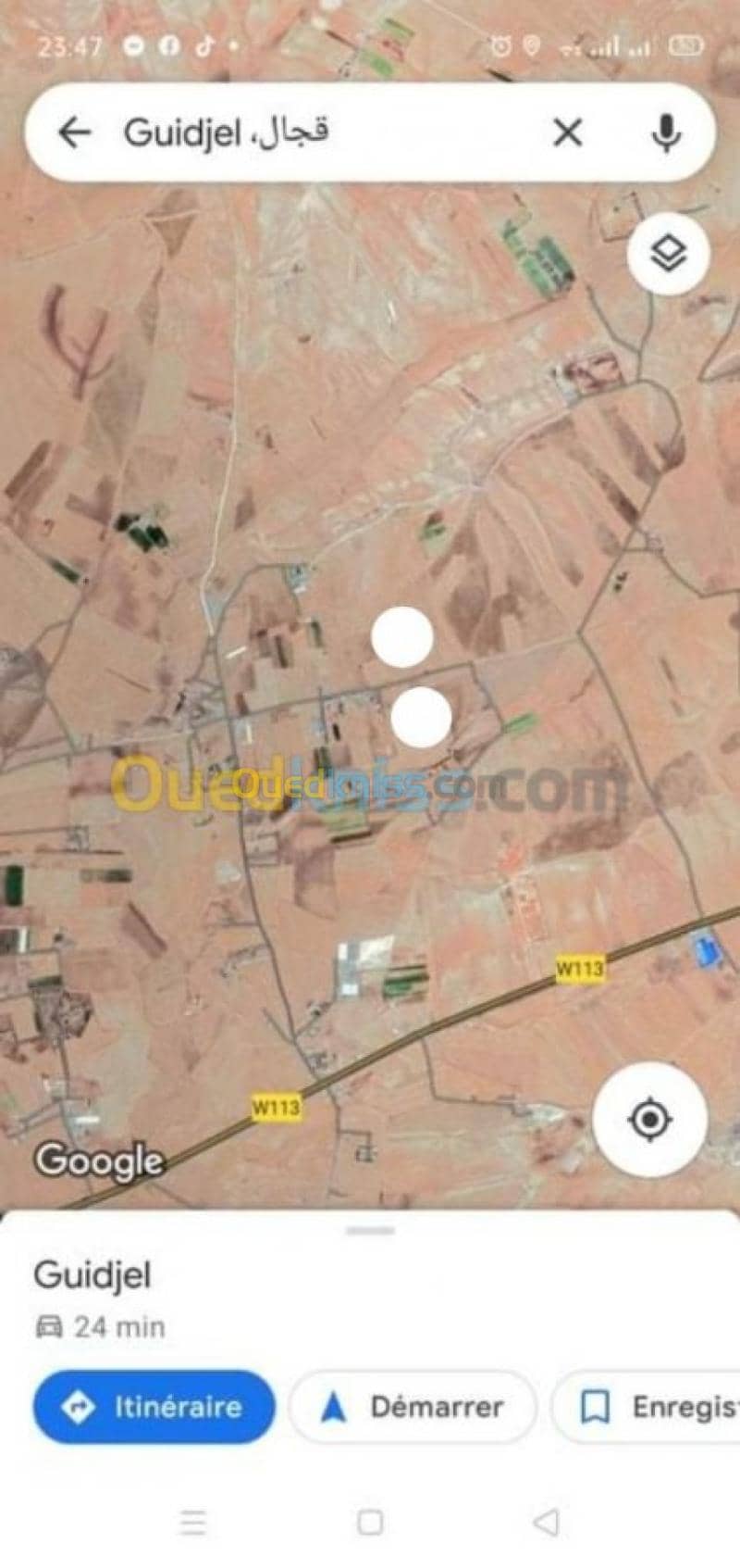 Vente Terrain Setif Guidjel 2