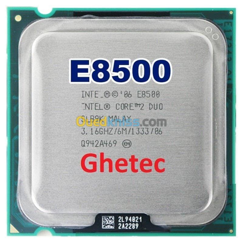 Processeur Intel Core 2 Duo E8500 3.1