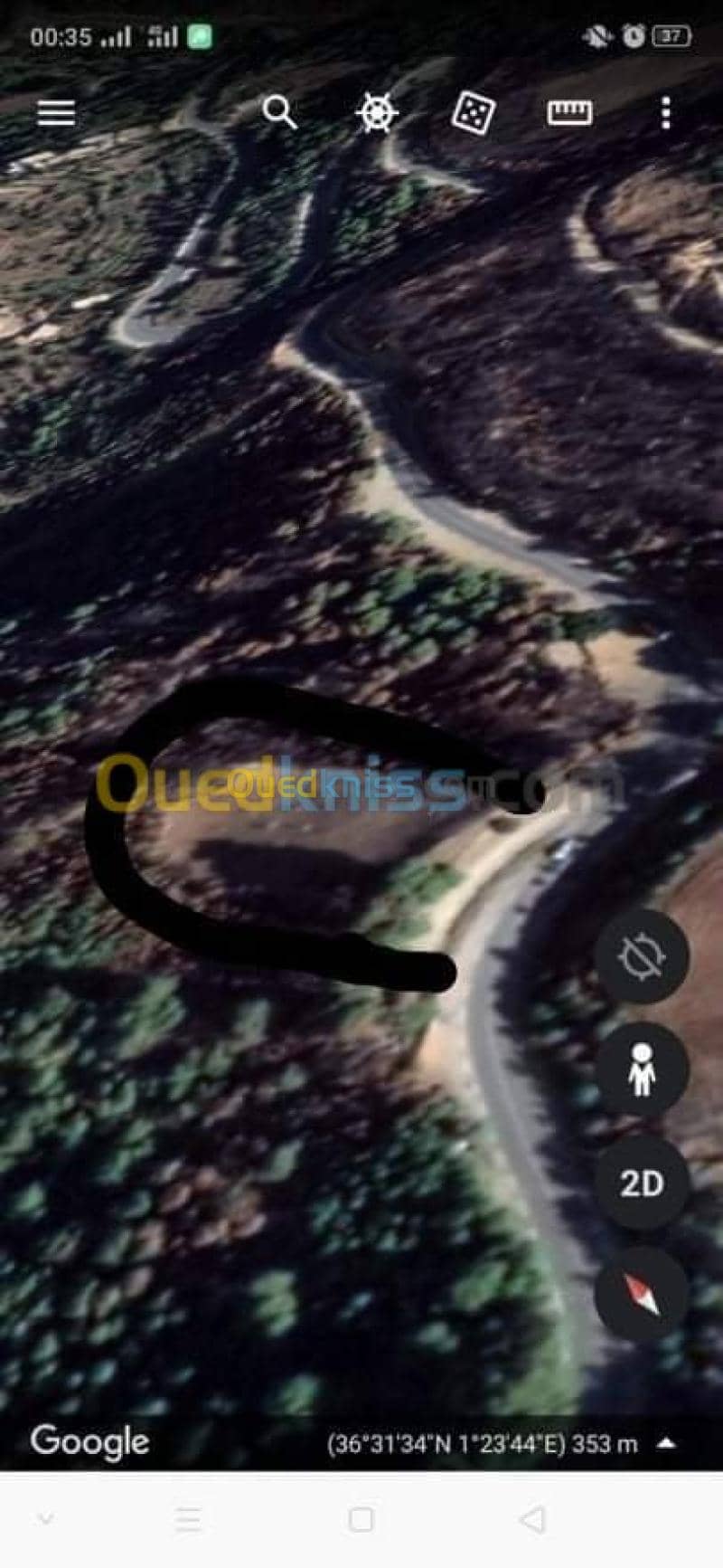 Vente Terrain Chlef Tenes 3