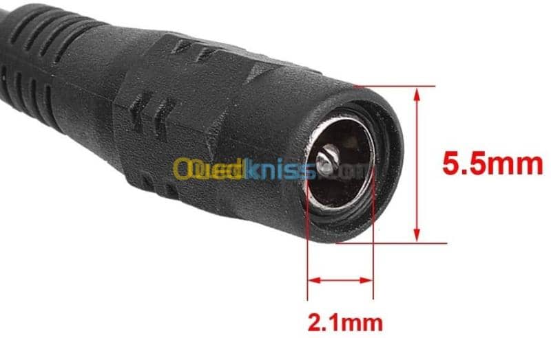 CÂBLE D'ALIMENTATION DISTRIBUTEUR POUR 2 4 & 8 CAMÉRAS 2