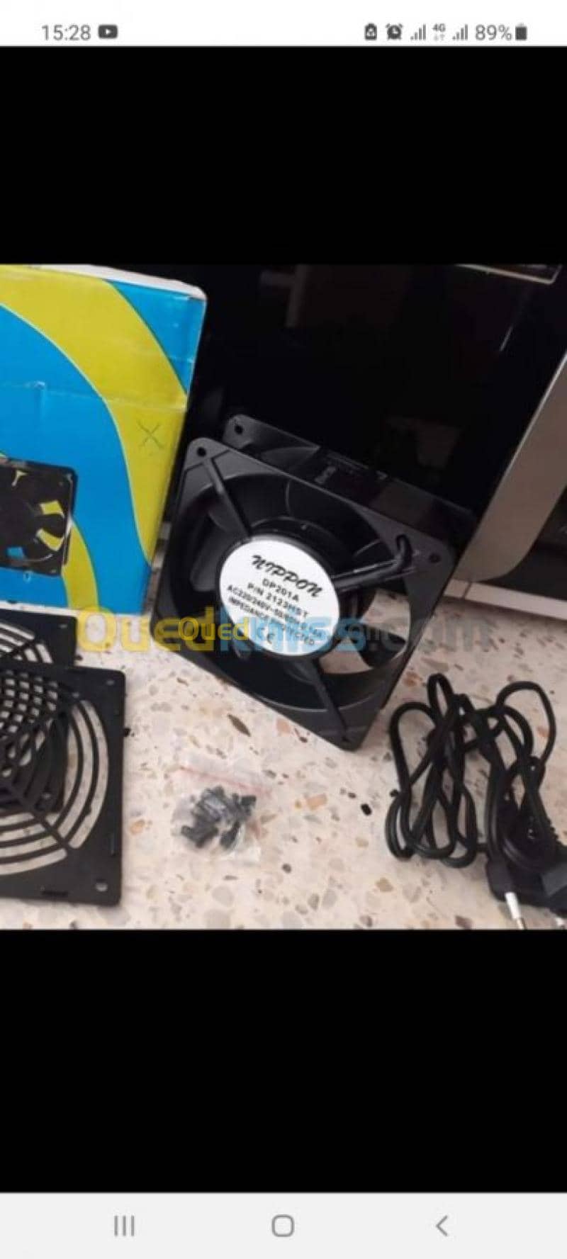 Ventilateur en metal 220v