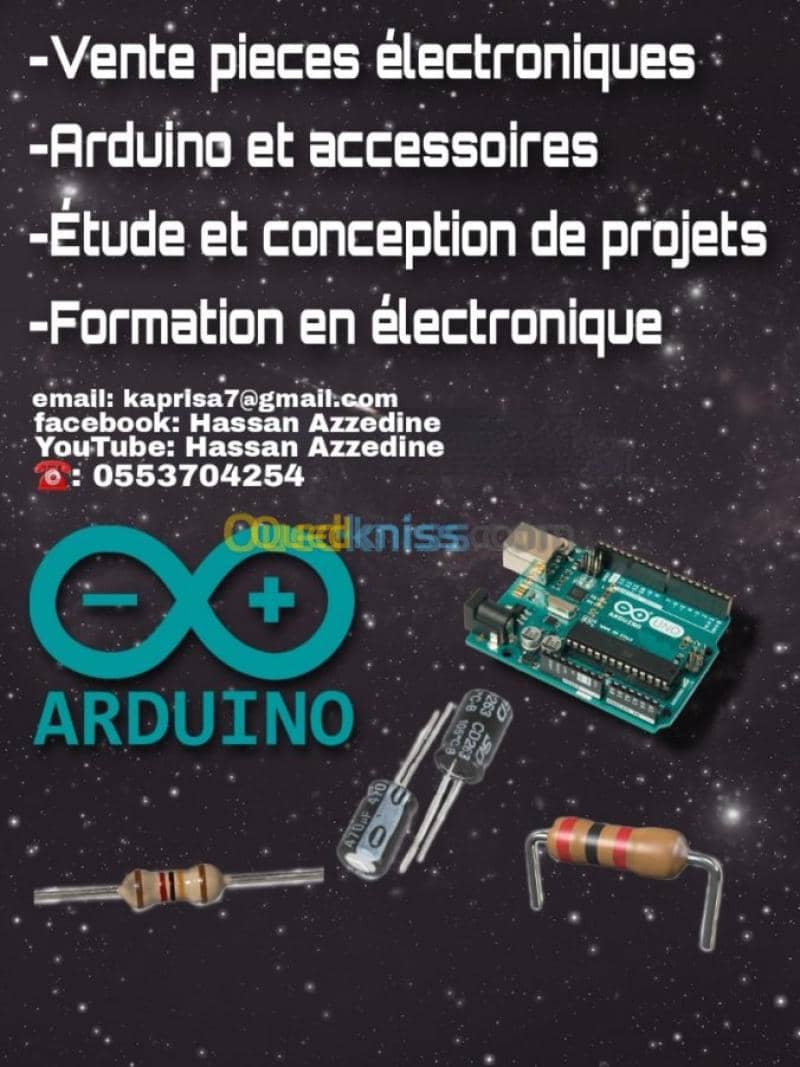 Vente pièces éléctronique Arduino