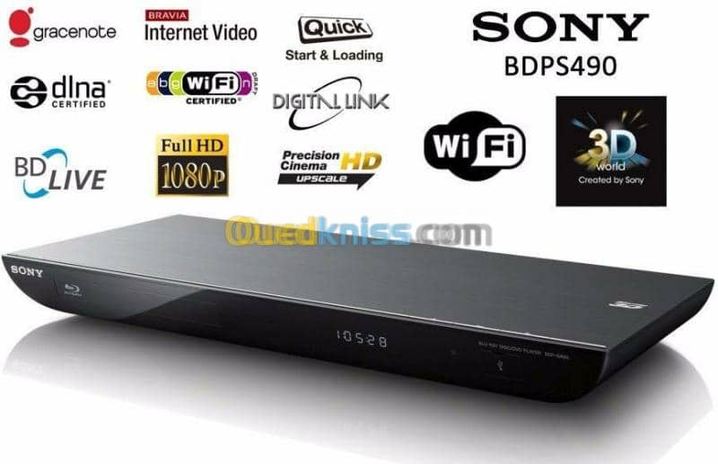 bluray 3d sony bdps490 4