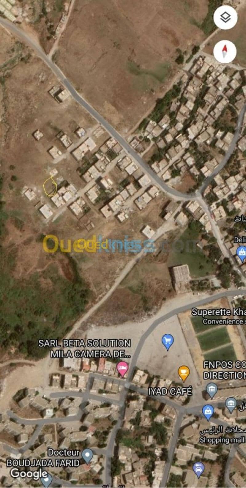 Vente Terrain Mila Mila 2