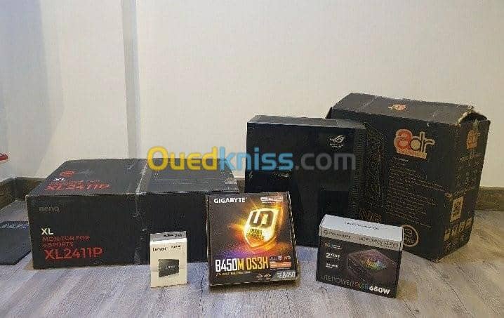 Pc Gaming + écran 144 hrz benq zowie 2