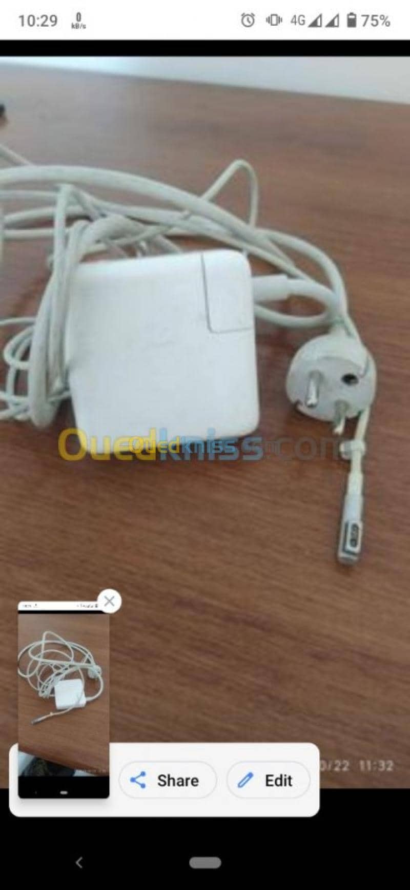 Chargeur Origine Mac + Lenovo 2