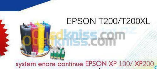 system encre continu Epson xp100/200xl