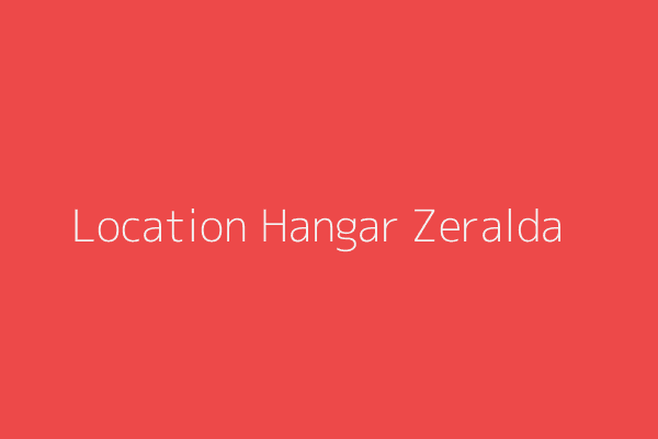 Location Hangar  Alger 