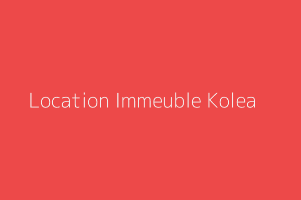 Location Immeuble  Tipaza 
