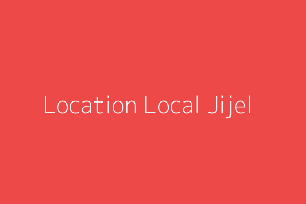 Location Local  Jijel 