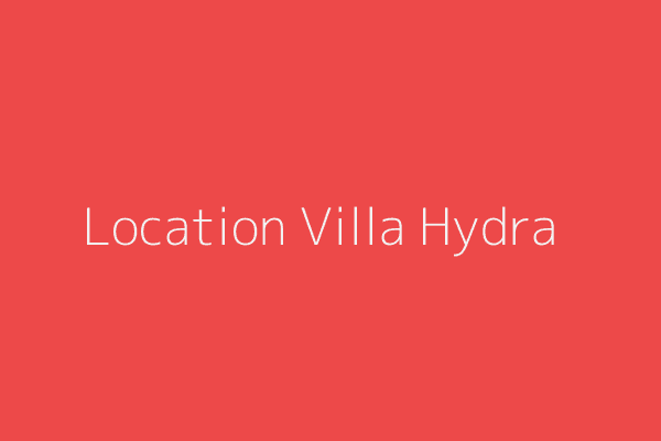 Location Villa F3 Alger 