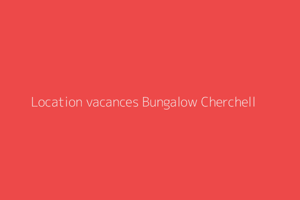 Location vacances Bungalow  Tipaza 