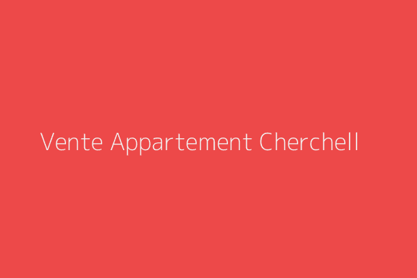 Vente Appartement F3 Tipaza 