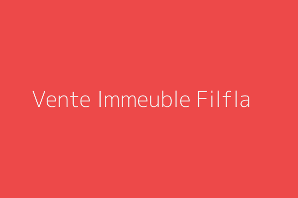 Vente Immeuble  Skikda 