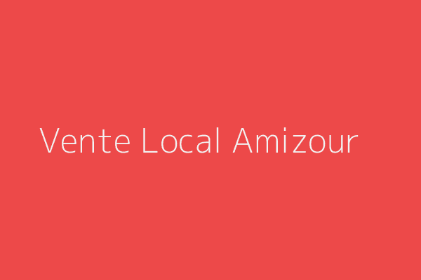 Vente Local  Bejaia 