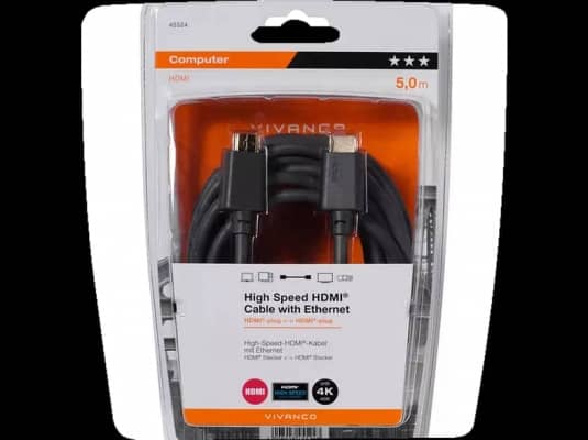Cable HDMI VIVANCO 5.0m Computer Series 45524 - 45524
