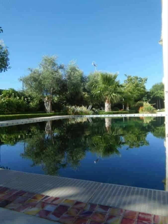 Villa avec piscine et grand jardin à ouled rahmoune 11