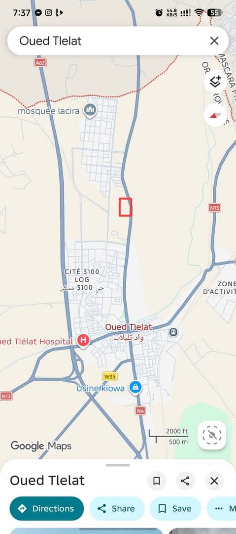 Lot terrin oued tlelat 7