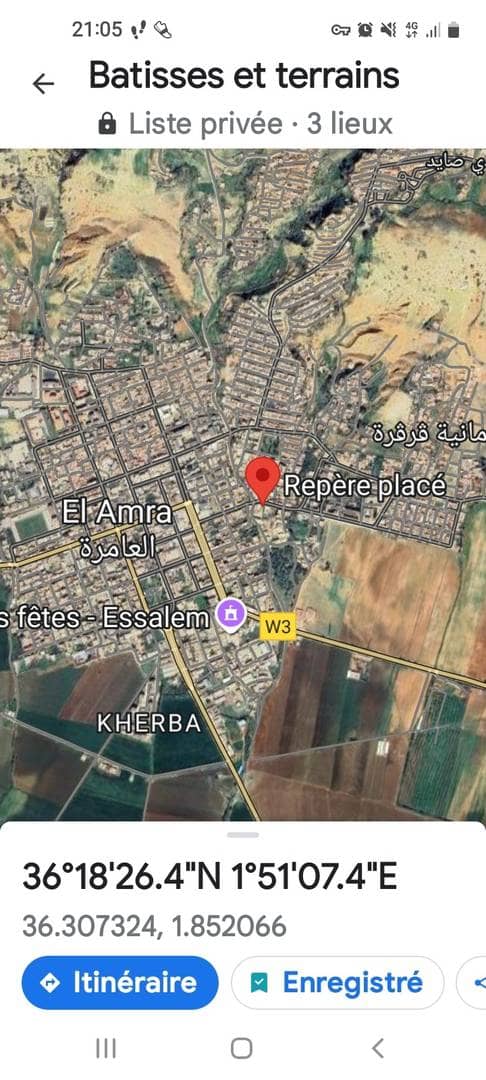 Terrain 400m2, ain defla, el amrz