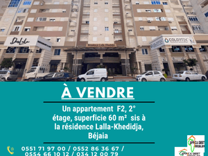 Vente appartement bejaia ( béjaia ) f2 immobilier