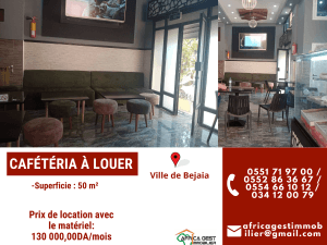 Bejaia location local  ( béjaia )  immobilier