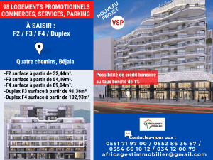 Bejaia vente appartement ( béjaia ) immobilier